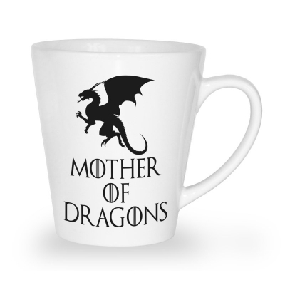 Kubek latte na dzień matki Mother of dragons
